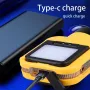 COB+ LED Sensor Headlamp Clip Cap Light USB Rechargeable Head Flashlight Built-in Battery for Fishing Camping