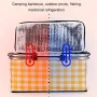 IPRee Folding Basket Picnic Basket Outdoor Handheld Basket Insulation Box Household Supermarket Shopping Storage Basket