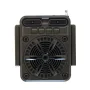 Solar Charging Emergency FM Radio Multifunctional BT Speaker Support TF Card/U-Disk for Outdoor Camping Picnic Travel