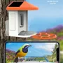 ZANLURE Bird Watching Camera Solar Powered Night Vision 1080P AI-powered Camera Wireless Wifi Smart Bird Feeder with Solar Panel Microphone Speaker