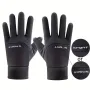 Winter Cycling Gloves Waterproof Outdoor Sports Running Motorcycle Touch Screen Unisex Non-slip Warm Full Finger Gloves