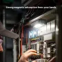 Multi-function Work Light Rechargeable LED Flashlight Built-in Battery Portable Car Repair Emergency Lamps