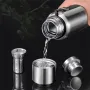 IPRee Large Capacity 1000ml/2000ml Cold Thermal Thermos Tumbler Stainless Steel Insulated Tea Coffee Water Bottle Insulation Flask Pot Travel Mug