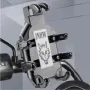 XANES 8 Claws Bicycle Phone Holder 360° Rotatable Shockproof Mobile Bracket for Motorcycle Bike Electric Vehicles