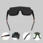 Solar Powered Auto Darkening Welding Mask Helmet Goggle Welders Glasses Arc PC Goggles For Welding Protection