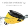 BENGGOU Type-C Charging Bicycle Disc Brake Lock 130dB Loud Alarm Anti-thief Protection Aluminum Alloy Waterproof Reminding Rope Lock for Bike Motorcycle