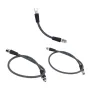 DIDEEP 15cm 65cm 80cm Diving High Pressure Regulator Hose Professional Carbon Fiber Woven Flexible Safe Scuba Diving High Pressure Hose