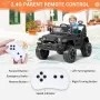 Funtok RO1 12V 4.5A Battery Powered Electric Ride on Truck Dual 25W Motors 4 km/h Speed 2.4G Remote Control LED Lights Music Fun Ride