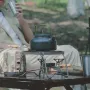 Outdoor Portable Foldable Stove Stand Rack Camping Pot Bracket Holder Gas Stoves Burner Bracket Travel BBQ Barbecue Accessories
