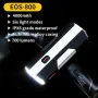 700Lm Anti-glared Bike Lights Aluminum Alloy 4000mAh Battery IPX6 Waterproof USB-C Rechargeable Cycling Bicycle Front Light for Night Riding