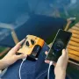 5000mAh/10000mAh Hanging Neck/Waist Fan USB Rechargeable Ultra-Light Mini Portable Fan For Outdoor Camping Hiking Climbing Running Sport