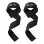 SKDK 1 Pair Weightlifting Straps Sports Padded Hand Grip Support Silicone Anti-slip Wristbands for Men Women Gym Fitness Lifting Strength Training