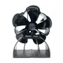 DY565J Energy Saving Fireplace Fan 5 Blade Fireplace Quiet SafeHeat Powered Stove Fan Log Wood Burner Eco Friendly Fan