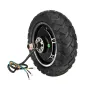 ANGWATT 48V 1000W Motor For ANGWATT F1 NEW Version 10 Inch Electric Scooter Hub Motor Brushless Motor with Vacuum Off-Road Tires For ANGWATT F1 NEW Version