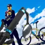 2pcs Bike Mirrors 360 Degree Adjustable Rotatable Handlebar Mirror Wide Angle Bicycle Rear View Mirror For Mountain Road Bike