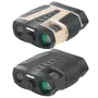 Binoculars with Camera Night Vision Scope 4X Optical Zoom 8X Digital 3\ LCD Screen 2.5K Video 3W IR Waterproof IP65 for Hunting Outdoor Telescope