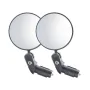 2pcs Bicycle Rear View Mirror Adjustable 360° Rotatable Convex Lens 360 Rotatable Handlebar Safety Mirror For MTB And Road Bike Reflector