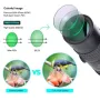 IPRee 10-300x40 Zoom Telescope HD 4K Portable Strong Long Range Professional Monocular BAK4-Prisms For Hunting Camping