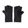 KALOAD 1Pair Sarung Tangan Mampatan Copperion Arthritis untuk Dewasa Melegakan Sakit Tangan Bengkak Carpal Tunnel Sokongan Separuh Jari Sendi Terapi