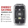 WEST BIKING Mini Portable Bike Taillight 4 Light Modes USB Rechargeable 180° Wide Angle PX5 Waterproof White Red Warning Bicycle Back Light for Cycling Running Hiking
