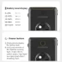 2 in 1 ROCKBROS 5000mAh Battery Bike Headlight Type-C IPX6 Waterproof 4 Light Modes Power Bank Phone Front Light for Night Cycling Camping