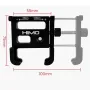 HIMO Bike Phone Holder One-Push Install Universal 360° Wide View Shakeproof Bicycle Phone Holder for 4.7-6.7 inch Mobile Phone