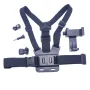 XANES First-person View Bike Holder Sports Chest Shooting Camera Strap Live Outdoor Cycling Cell Adjustable Phone Clip Holder for Riding