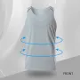 TENGOO Sports Fitness Sleeveless Shirt Quick Dry Fashion Breathable Men Tank Tops Training Shirts Training for Gym Workout Bodybuilding
