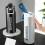 IPRee 316 Stainless Steel Insulated Thermos Water Bottle 600ml Portable Sports Bottle For Travel, Hiking, Gym, And Car