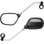 1Pair Bicycle Rear View Mirror Wide Range Back Sight Reflector Angle Adjustable Left Right Bicycle Mirror