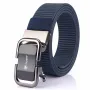 TIUSHI Advanced Automatic Buckle Tactical Belt Military Nylon Belt Soft Nylon Outdoor Sports Army Belt for Outdoors