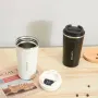 Cốc cà phê Thermos 510ml bằng thép không gỉ, cốc cà phê, màn hình hiển thị nhiệt độ, bình chân không, cốc giữ nhiệt, bình đựng nước