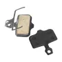 1 conjunto de pastilhas de freio quadradas e redondas para scooter elétrica Dualtron Speedual Zero, acessórios de pastilhas de freio metálicas