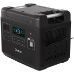 [US Direct] IDEAPLAY SN2200 Portable Power Station 2000Wh LiFePO4 Battery Pack Solar Generator with 6 110V/2200W Pure Sine Wave AC Outputs, Portable Generator with 25A RV Output for Outdoor Camping, Home UPS Power supply, Emergency