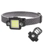 LED+XPE Strong Light Magnetic Headlamp Type-C Rechargeable LED Head Flashlight Outdoors Camping Fishing Emergency Headlight
