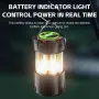 WEST BIKING Camping Lamp Portable Tent Lantern Light Charging Lamps Outdoor Camping Emergency Bulb Flashlight Hiking Equipment