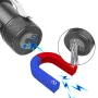 P8 LED 600LM Mini Flashlight Built-in Battery Type-C Charging Portable Strong Light Multi-Function With Magnet Pen Clamp Head Light