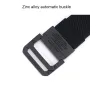 ENNIU Leisure Belt Quick Release Snel drogende elastische multifunctionele legering gesp tailleband tactische riem voor vissen en jagen