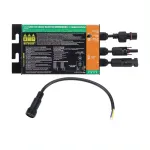 GMI700 MPPT Solar Mirco Inverter for Balcony Power Plant High-performing Grid-tied Sinewave Parallel 2x350W Solar Panels