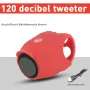 120dB Mini High Sound Bicycle Bell Horn 5 Sound Modes USB Rechargeable Waterproof Electric Horn Mountain Road Cycling Horn