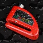 BENGGUO Bicycle Alarm Disc Brake Electric Lock Bike Anti-Theft Wheel Lock Waterproof 110dB with Reminder Cable Keys for Motor Scooter,Motorcycle Alarm Lock