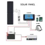 ETFE Solar Panel 18V 50W Flexible Monocrystalline Cell Solar System Module Kit 18V Battery Charger For Camping RVs