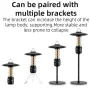 WEST BIKING Portable Camping Light 3 In 1 Multifunctional Outdoor LED Flashlight USB Charging Emergency Lamp Hanging Tent Light