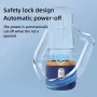 Çift Bardak Çok Fonksiyonlu Usb Meyve Mikserleri Sıkacaklar 6 Bıçaklı Taşınabilir Elektrikli Sıkacak Blender Meyve Sıkacağı Bardak Gıda Milkshake Meyve Suyu Makinesi