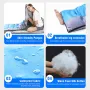 2200g Camping Sleeping Bag For -10~20℃ Temperature, Ultralight Waterproof 4 Season Warm Envelope Backpacking Sleeping Bags for Outdoor Traveling Hiking