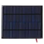 10W Solar Panel with Clips Polycrystalline Silicon Solar Cell IP65 Portable Waterproof Outdoor Camping Travel
