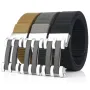 TUSHI 125cm Tactical Nylon Belt Adjustable Wear-resistant Lightweight Waist Belt Buckle Belt Casual Sports Belts for Outdoor