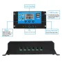 12V Güneş Paneli 200W Çift USB 5V Güneş Paneli Pil Şarj Kontrol Cihazı Kamp Yürüyüş Monokristal Güneş Hücresi Tekne Araba Ev