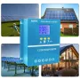 Regolatore solare MPPT 12/24/36/48 V con identificazione automatica e sistema fotovoltaico intelligente, regolatore di carica solare