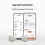 XIAOMI Mijia Smart Dumbbell 1kg*2 Intelligent Motion Tracking Training Data Exercise Equipment with LED Screen Display Efficiently Professional Guidance via APP Home Fitness